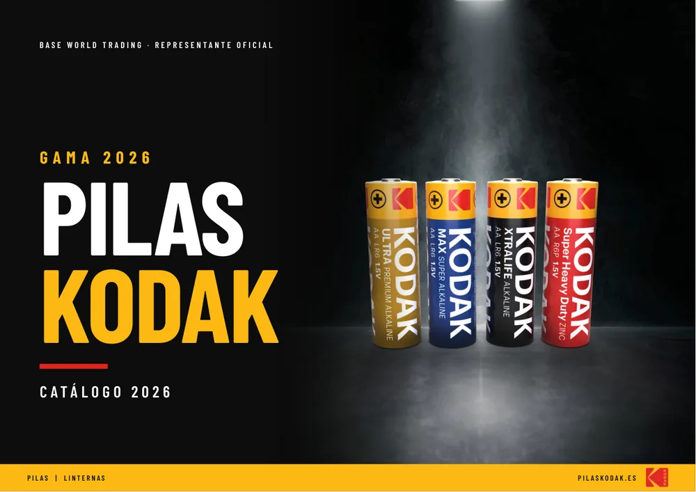 Nuevo catálogo de pilas Kodak 2026