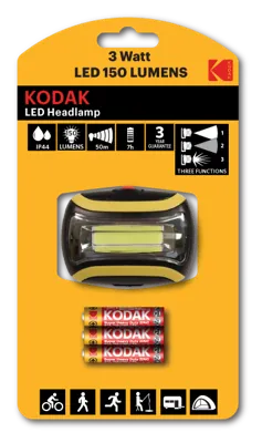 Linterna frontal Kodak HEADLAMP 150
