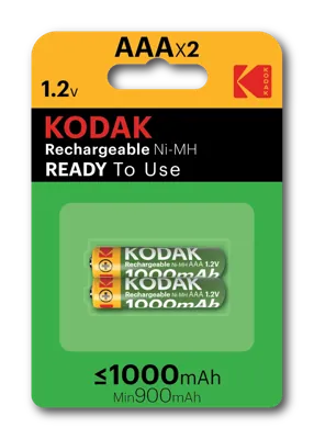 Pilas recargables Kodak Ni-MH AAA