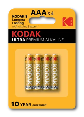 Pilas alcalinas Kodak ULTRA Premium AAA (LR03)