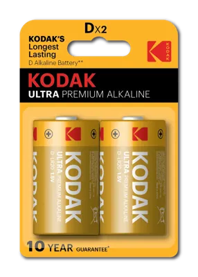 Pilas alcalinas Kodak ULTRA Premium D (LR20)