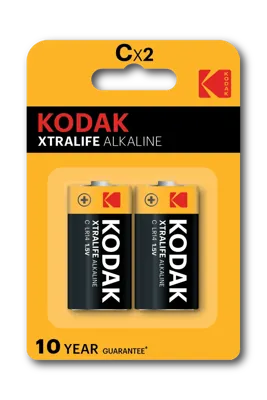 Pilas alcalinas Kodak XTRALIFE C (LR14)