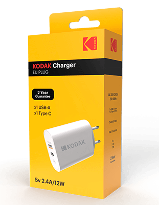 Kodak WALL DUAL charger 12w
