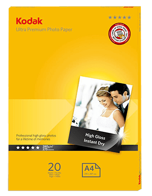 Papel fotográfico Kodak para impresoras inkjet