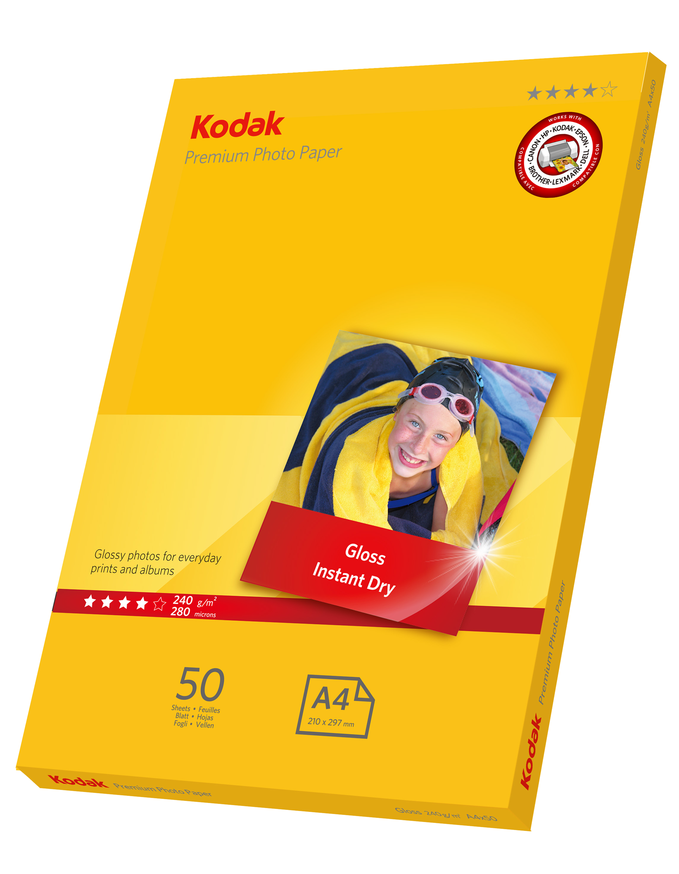 Papel fotográfico inkjet Kodak PREMIUM