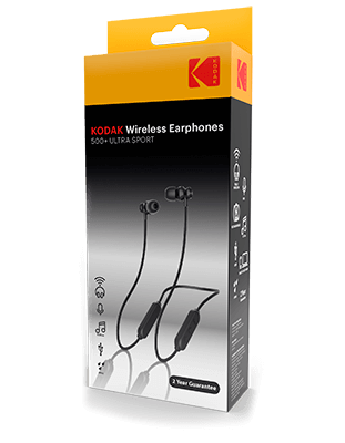 Kodak 170+ Auriculares Intraurales con Cable y Micrófono Blancos
