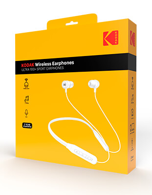 auriculares deportivos Kodak 100+ Sport earphones