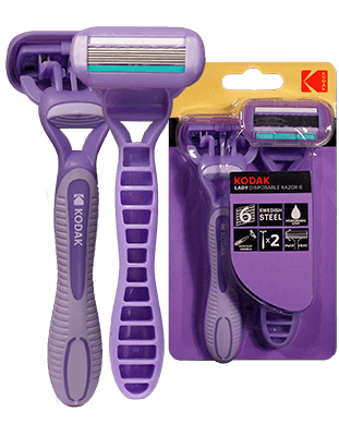 bolsa 5 cuchillas desechables Kodak LADY RAZOR 6